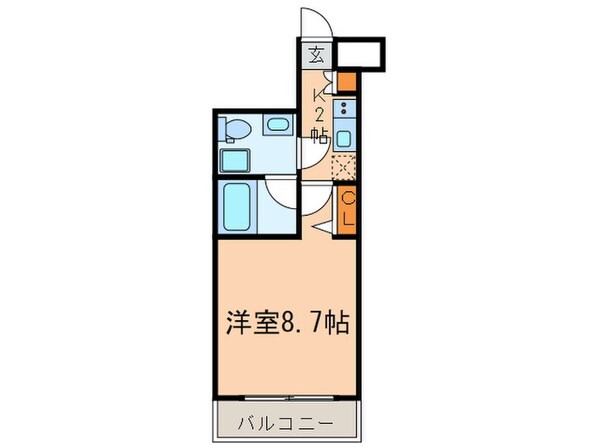 Ｌｏｇ池上（101）の物件間取画像